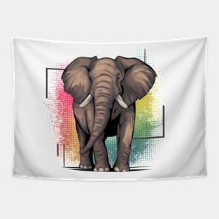 Elephant modern DOT Design Tapestry