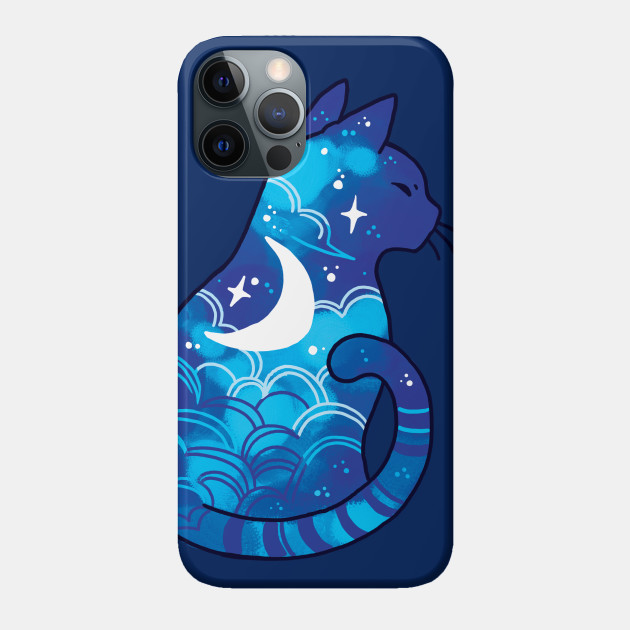 Spirit Moon Cat - Cat Lover Gifts - Phone Case