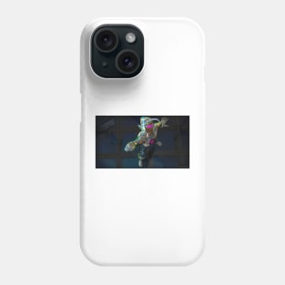 Zack in alien follows Phone Case