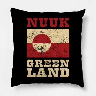 Flag of Greenland Pillow