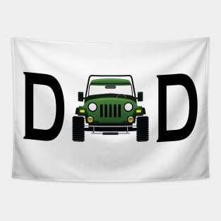 Jeep Dad Tapestry