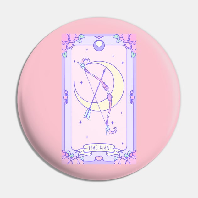 Magician - Pastel Tarot Pin by Cosmic Queers