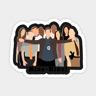 Brooklyn nine nine squad Magnet