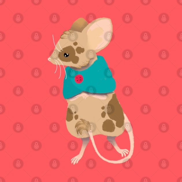 Shy Spotted Mouse :: Imaginary Creatures by Platinumfrog