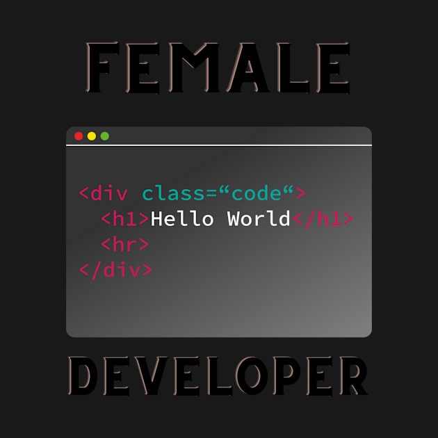 Female developer by Nahya Fashion Shop