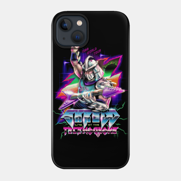 Shredd Live at the Technodrome 1988 - Splinter - Phone Case