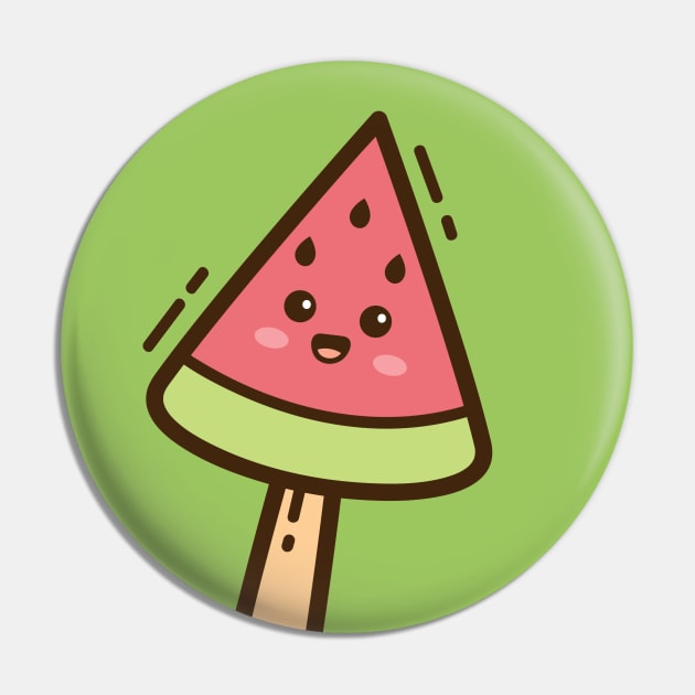 Watermelon Ice Cream Pin by yellowline