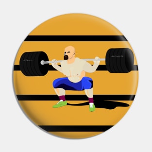 Powerlifter Pin