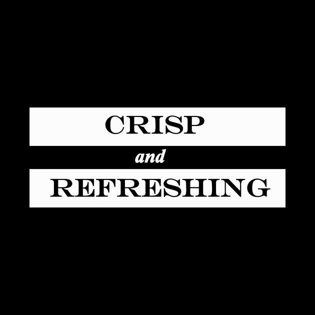 crisp and refreshing by NotComplainingJustAsking