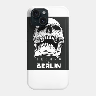 Berlin Techno T-Shirt Phone Case