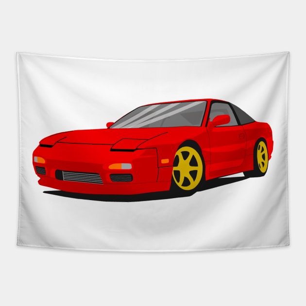 Nissan 180sx Tapestry by Rebellion Store