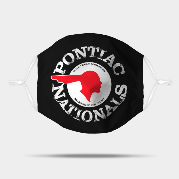 Pontiac Nationals Pontiac Mask TeePublic