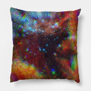 R136 Star Cluster Explosion Pillow