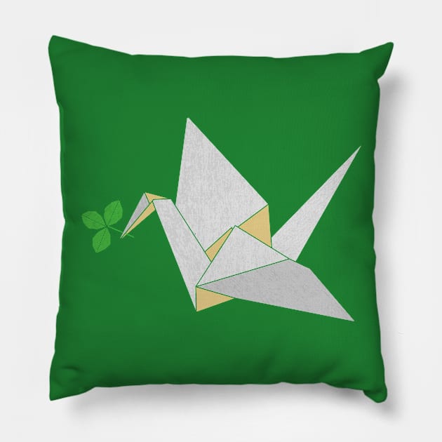 Origami of Peace Pillow by Ionfox