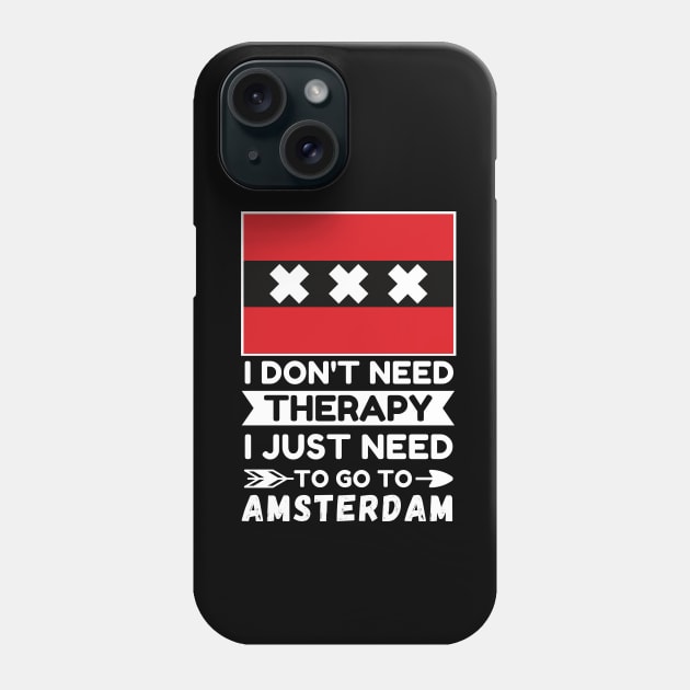 Amsterdam Travel Phone Case by footballomatic