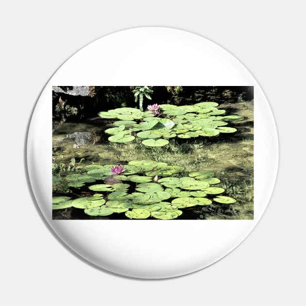 Floating Lily Pads Pin by KirtTisdale