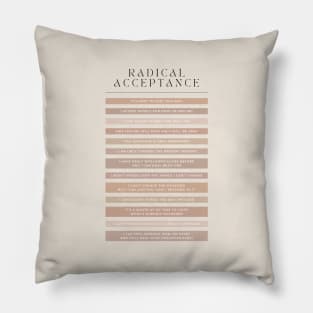 Radical Acceptance - DBT Pillow