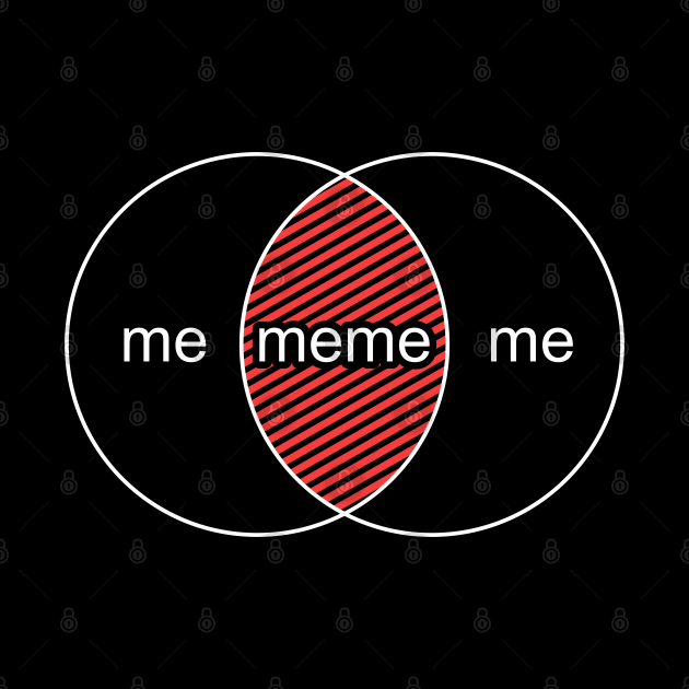 Venn Diagram Meme Black Background by sadpanda