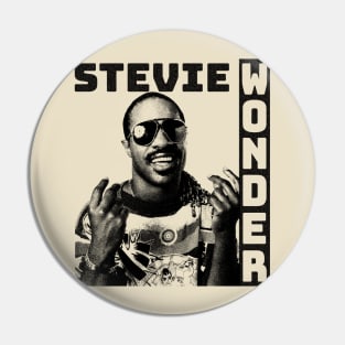 Stevie Wonder Graphite Pen Pin