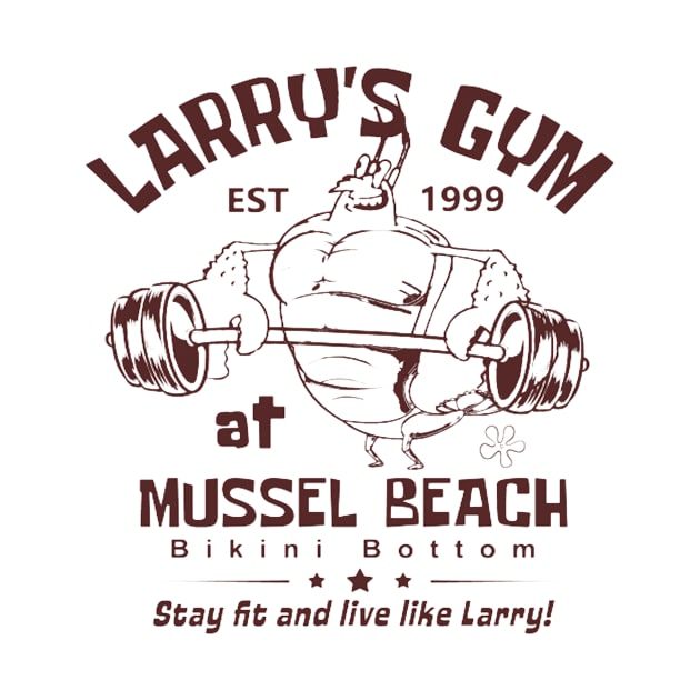 Larry's Gym At Mussel Beach by positive_negativeart