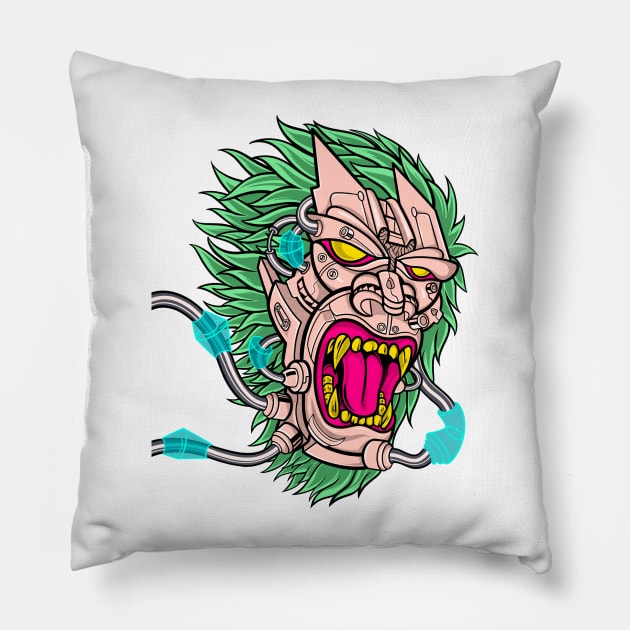 Wukong Mechanical Cyborg Pillow by Bayuktx