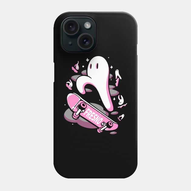 The Fresno Nightskater Phone Case by 8BitHobo