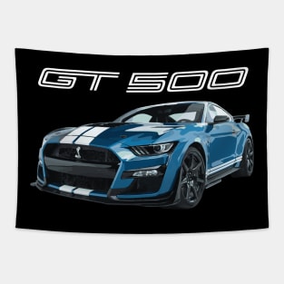 GT500 PERFOMANCE BLUE SHELBY COBRA Tapestry