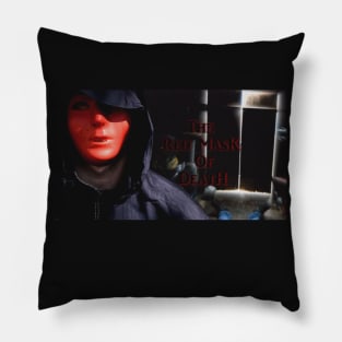 The Red Mask Of Death Pillow