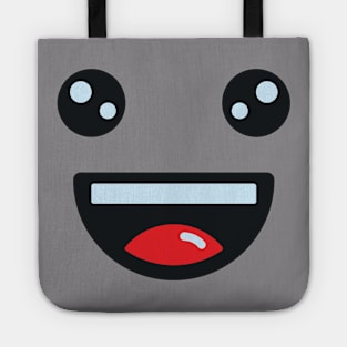 Smile face cartoon Tote