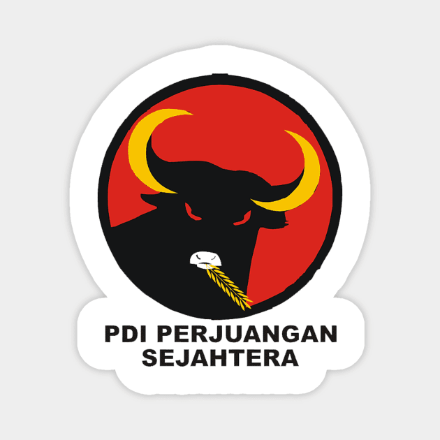 PDI FOREVER Magnet by Pdi Perjuangan