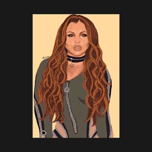 Jesy Nelson Digital Drawing T-Shirt