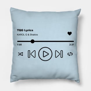 Karol G & Shakira sound Pillow