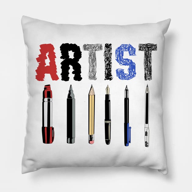 artist Pillow by audi