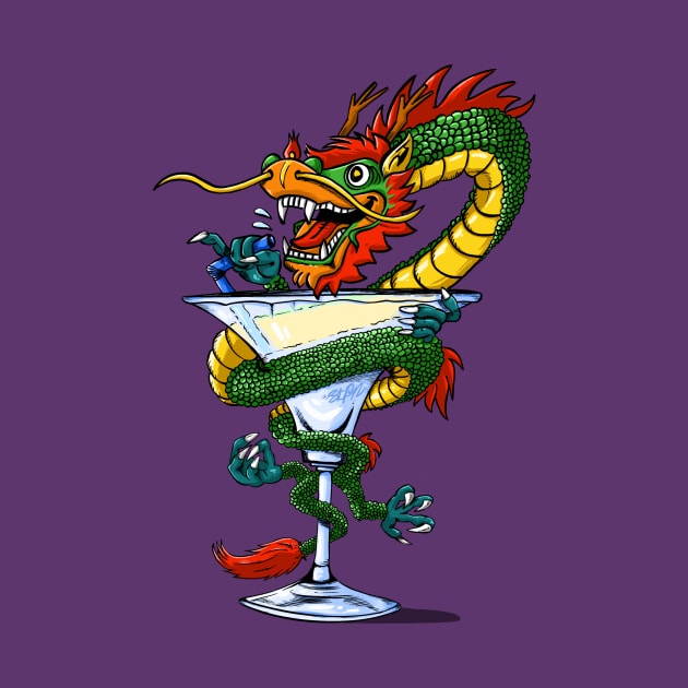 Chinese Cocktail Dragon by madebystfn