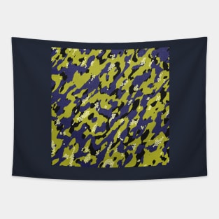 Camouflage - Olive light blue Tapestry