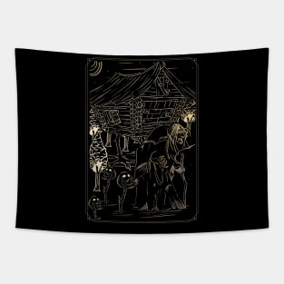 Baba Yaga - Witch Witchcraft Spells Gift Tapestry