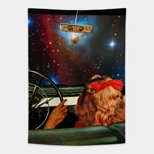 Cat driver Tapestry