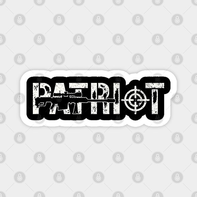 Patriot Magnet by Teefold