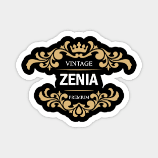 Zenia Name Magnet