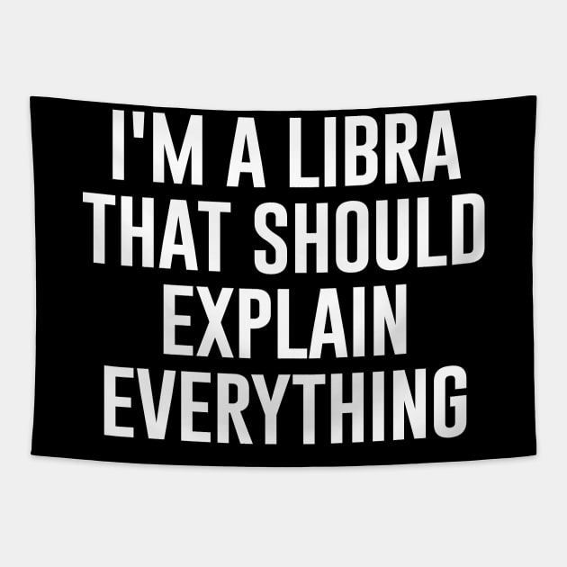 I'm A Libra Tapestry by anupasi