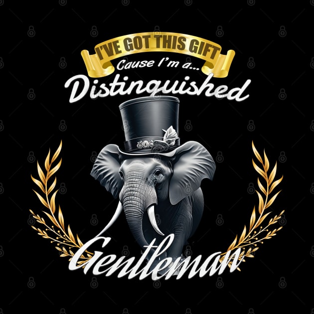 The Distinguished Elephant Gentleman by Asarteon