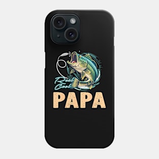 Fathers Day  Fisherman Reel Cool Papa Fishing Phone Case