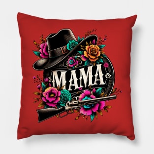 Strong Mama Mommy Mom Mother's Day Best Gift 2024 Pillow