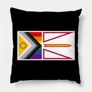 Newfoundland and Labrador Pride Radical Inclusion Equality Pillow