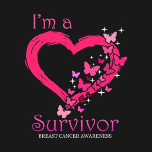 Breast Cancer Awareness Gift Brest Cancer Survivor Design T-Shirt