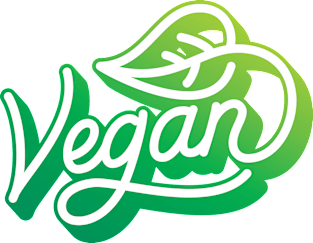 Vegan hand made lettering art Magnet