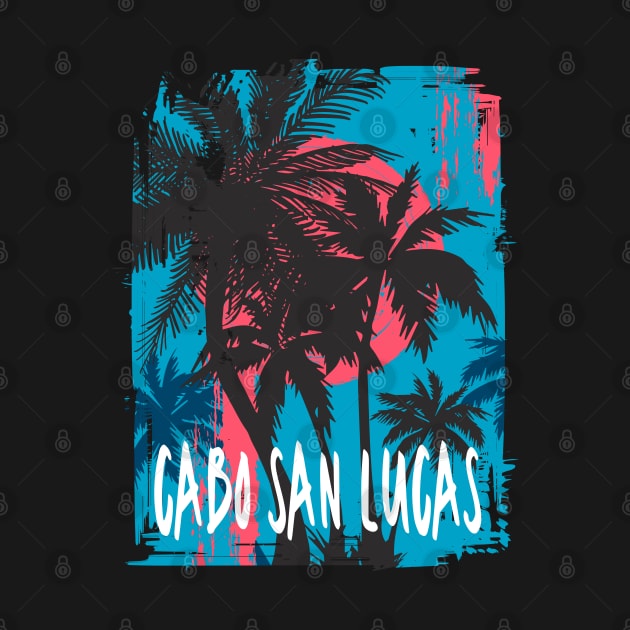 Cabo San Lucas Tropical Mexico Design by FilsonDesigns