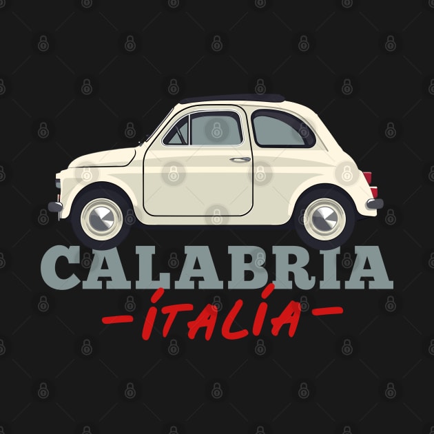 Calabria, Italia - Retro Style Design by DankFutura