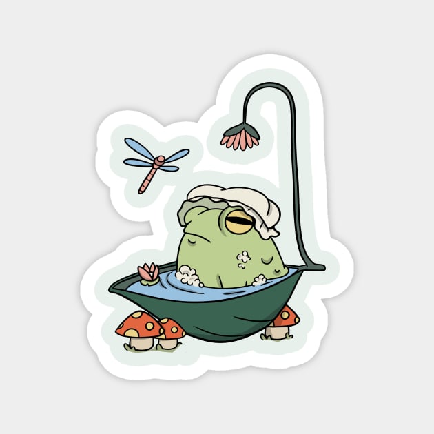 LOVER OF FROGS TOADS Magnet by POSITIVE HOBBY68