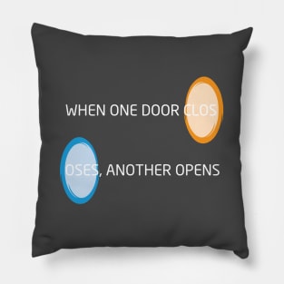 Portal Doors Pillow